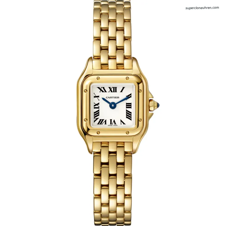 <span class="scu-card-title">1:1 Super Clone Uhr Cartier Panthère Mini WGPN0036 Gelbgold 25×19 mm</span><div class="wpkj-loop-price"><span class="wpkj-loop-currency">€</span><span class="wpkj-loop-amount">359</span></div>