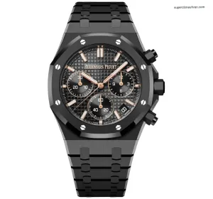 1:1 Super Clone Uhr Audemars Piguet Royal Oak 26240 Schwarz Keramik 41mm
