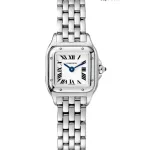 1:1 Super Clone Uhr Cartier Panthère de Cartier WSPN0012 Stahlarmband Mini 25×19 mm