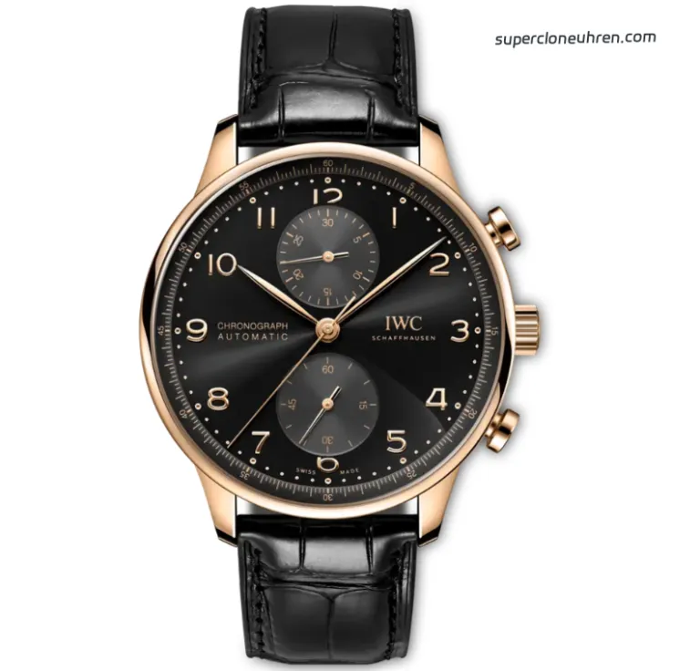 <span class="scu-card-title">1:1 Super Clone Uhr IWC Portugieser IW371625 Roségold PVD-Gehäuse mit Chronograph</span><div class="wpkj-loop-price"><span class="wpkj-loop-currency">€</span><span class="wpkj-loop-amount">549</span></div>