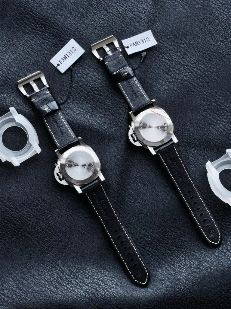 1:1 Super Clone Uhr Panerai Luminor Marina PAM01312 Blaue Sekunde Edelstahl 44mm