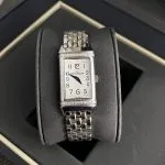 1:1 Super Clone Uhr Jaeger-LeCoultre Reverso Q3288120 Edelstahl mit Diamanten