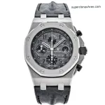 1:1 Super Clone Uhr Audemars Piguet Royal Oak Offshore 26470ST.OO.A104CR.01 Grau 42mm