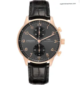 1:1 Super Clone IWC Portugieser Chronograph IW371482 Roségold Automatik
