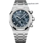 1:1 Super Clone Uhr Audemars Piguet Royal Oak 26240ST.OO.1320ST.05 Blaues Zifferblatt Edelstahl 41mm