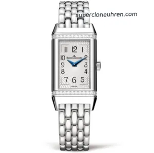 1:1 Super Clone Uhr Jaeger-LeCoultre Reverso Q3288120 Edelstahl mit Diamanten