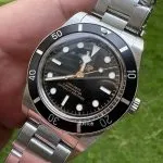 1:1 Super Clone Uhr Tudor Black Bay 54 M79000N-0001 Edelstahl Gelbgold-Zeiger 37mm