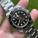 1:1 Super Clone Uhr Tudor Black Bay 54 M79000N-0001 Edelstahl Gelbgold-Zeiger 37mm