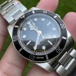 1:1 Super Clone Uhr Tudor Black Bay 54 M79000N-0001 Edelstahl Gelbgold-Zeiger 37mm