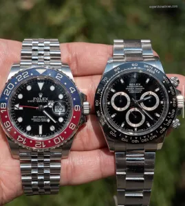 Rolex Submariner 126610LV 41mm grün Super Clone im Vergleich, VS Factory dritte Generation gegen ARF vierte Generation, Dandong 3235 Werk