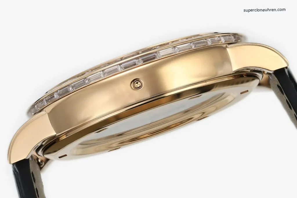 1:1 Super Clone Uhr Patek Philippe Celestial 6104R-001 Roségold mit Diamanten 44mm
