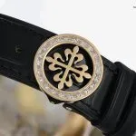 1:1 Super Clone Uhr Patek Philippe Celestial 6104R-001 Roségold mit Diamanten 44mm