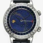 1:1 Super Clone Uhr Patek Philippe Grand Complications 6104G-001 Weißgold mit Diamanten 44mm