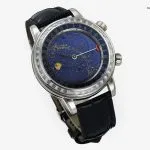 1:1 Super Clone Uhr Patek Philippe Grand Complications 6104G-001 Weißgold mit Diamanten 44mm