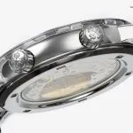 1:1 Super Clone Uhr Patek Philippe Grand Complications 6104G-001 Weißgold mit Diamanten 44mm