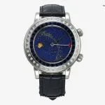 1:1 Super Clone Uhr Patek Philippe Grand Complications 6104G-001 Weißgold mit Diamanten 44mm