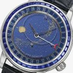 1:1 Super Clone Uhr Patek Philippe Grand Complications 6104/11P-010 Weißgold mit Mondphase 44mm