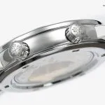 1:1 Super Clone Uhr Patek Philippe Grand Complications 6104/11P-010 Weißgold mit Mondphase 44mm
