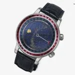1:1 Super Clone Uhr Patek Philippe Celestial 6104/12P-010 Weißgold mit Sternenzeit-Zifferblatt 44mm