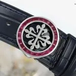 1:1 Super Clone Uhr Patek Philippe Celestial 6104/12P-010 Weißgold mit Sternenzeit-Zifferblatt 44mm