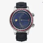 1:1 Super Clone Uhr Patek Philippe Celestial 6104/12P-010 Weißgold mit Sternenzeit-Zifferblatt 44mm
