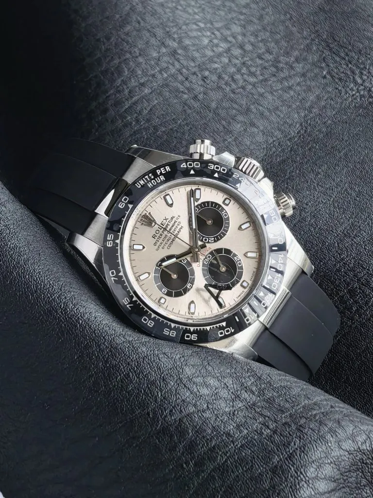 Super Clone Rolex Daytona M116519LN-0027 Weißgold Zementgrau 40mm