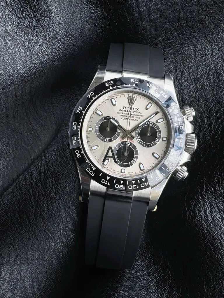 Super Clone Rolex Daytona M116519LN-0027 Weißgold Zementgrau 40mm