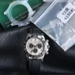 Super Clone Rolex Daytona M116519LN-0027 Weißgold Zementgrau 40mm
