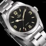 Super Clone Tudor Ranger M79950-0001 Edelstahl Schwarzes Zifferblatt 39mm
