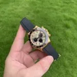 1:1 Super Clone Rolex Daytona M116518ln-0048 Gelbgold Schwarz 40mm