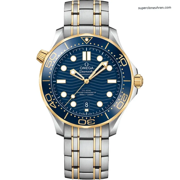 <span class="scu-card-title">1:1 Super Clone Uhr Omega Seamaster 300M 210.20.42.20.03.001 Bicolor Blau 42mm</span><div class="wpkj-loop-price"><span class="wpkj-loop-currency">€</span><span class="wpkj-loop-amount">624</span></div>