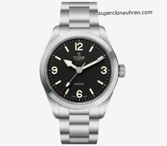 Super Clone Tudor Ranger M79950-0001 Edelstahl Schwarzes Zifferblatt 39mm