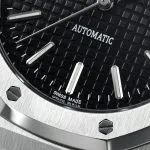 1:1 Super Clone Uhr Audemars Piguet Royal Oak 15300ST Schwarzes Zifferblatt Edelstahl 39mm