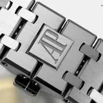1:1 Super Clone Uhr Audemars Piguet Royal Oak 15300ST Schwarzes Zifferblatt Edelstahl 39mm