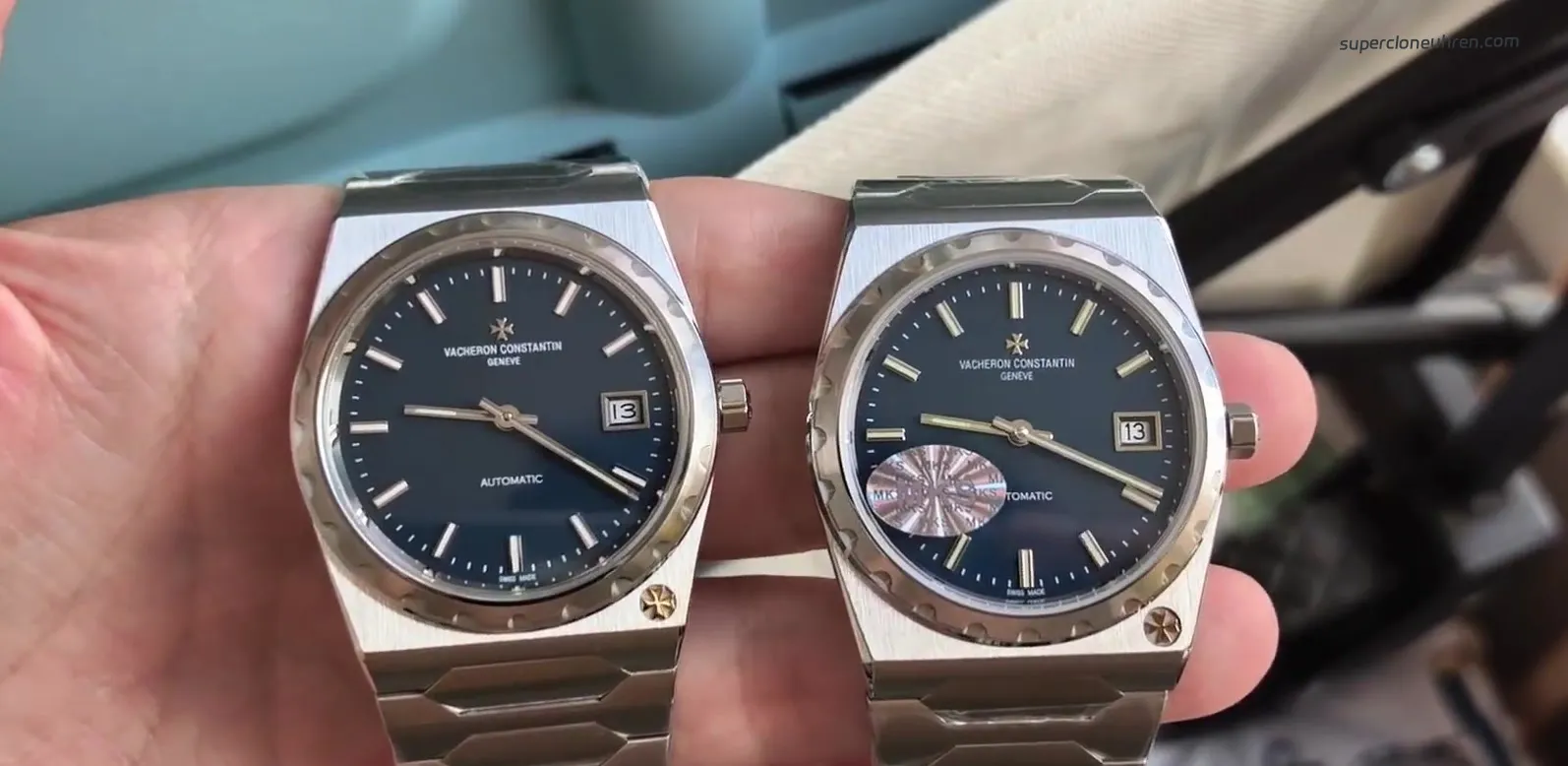PPF und MKS Vacheron Constantin 222 4200H Replik nebeneinander