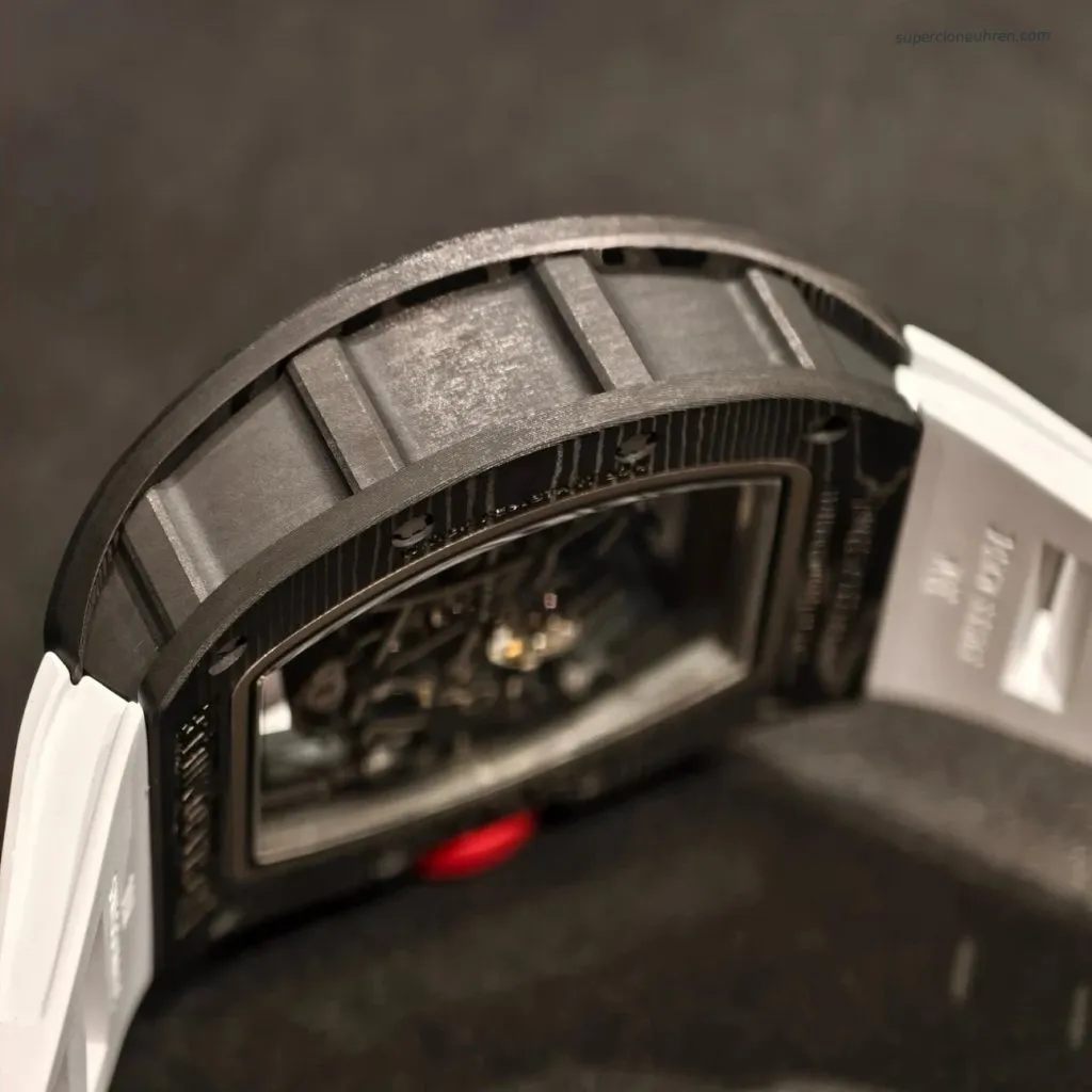 1:1 Super Clone Uhr Richard Mille RM055 NTPT Carbon Skelett 49.9mm