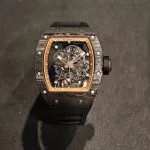 1:1 Super Clone Uhr Richard Mille RM 055 Carbon Gehäuse 49.9mm