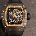 1:1 Super Clone Uhr Richard Mille RM 055 Carbon Gehäuse 49.9mm