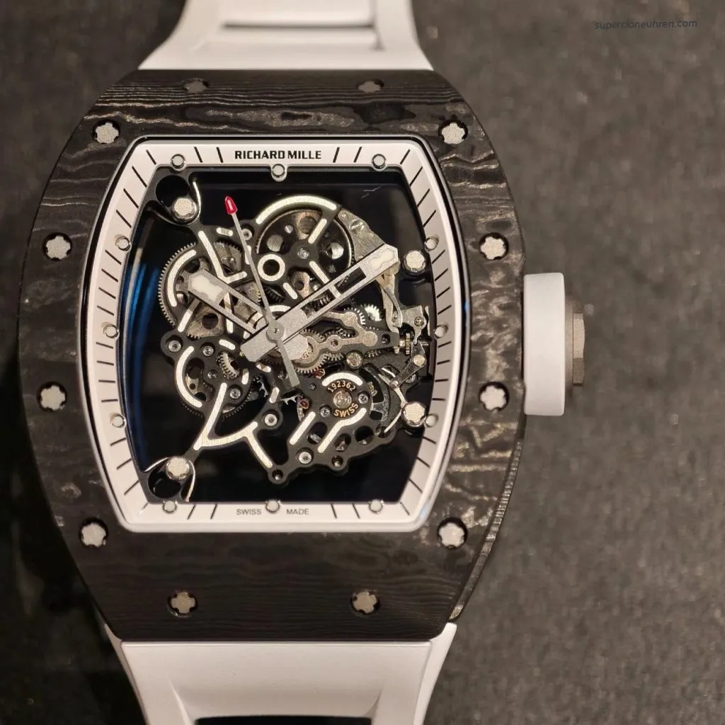 Super Clone Richard Mille RM 055 NTPT Carbon 42.7mm