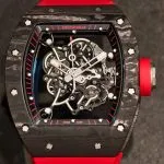 1:1 Super Clone Uhr Richard Mille RM 055 Carbon Gehäuse 49.9mm
