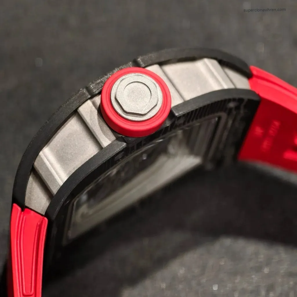 1:1 Super Clone Uhr Richard Mille RM 055 Carbon Gehäuse 49.9mm