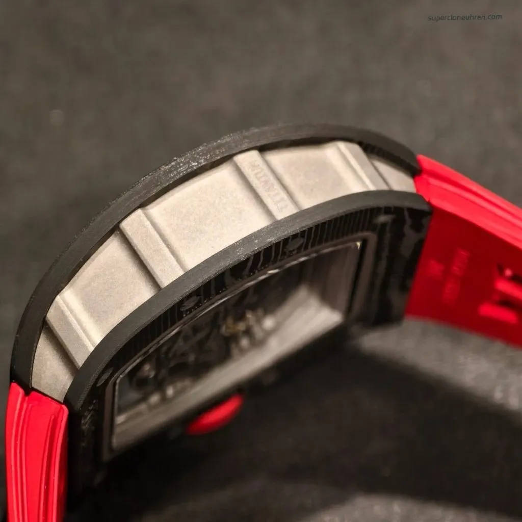 1:1 Super Clone Uhr Richard Mille RM 055 Carbon Gehäuse 49.9mm