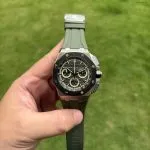 1:1 Super Clone Uhr Audemars Piguet Royal Oak Offshore 26420 Khaki-Grün Titan 43mm