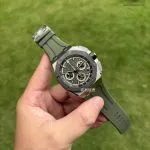 1:1 Super Clone Uhr Audemars Piguet Royal Oak Offshore 26420 Khaki-Grün Titan 43mm
