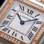 Super Clone Uhr Cartier Panthère W3PN0007 Roségold Diamant 27*37 mm
