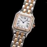 Super Clone Uhr Cartier Panthère W3PN0007 Roségold Diamant 27*37 mm