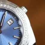 1:1 Super Clone Uhr Vacheron Constantin Overseas 1225V/200A-B590 Edelstahl Diamantlünette 33mm
