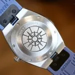 1:1 Super Clone Uhr Vacheron Constantin Overseas 1225V/200A-B590 Edelstahl Diamantlünette 33mm