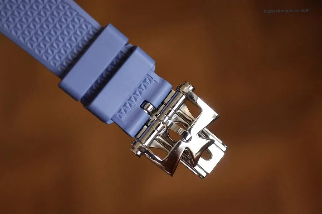 1:1 Super Clone Uhr Vacheron Constantin Overseas 1225V/200A-B590 Edelstahl Diamantlünette 33mm