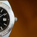 Super Clone Vacheron Constantin Overseas 1205V/100A-B591 Diamantlünette 33mm